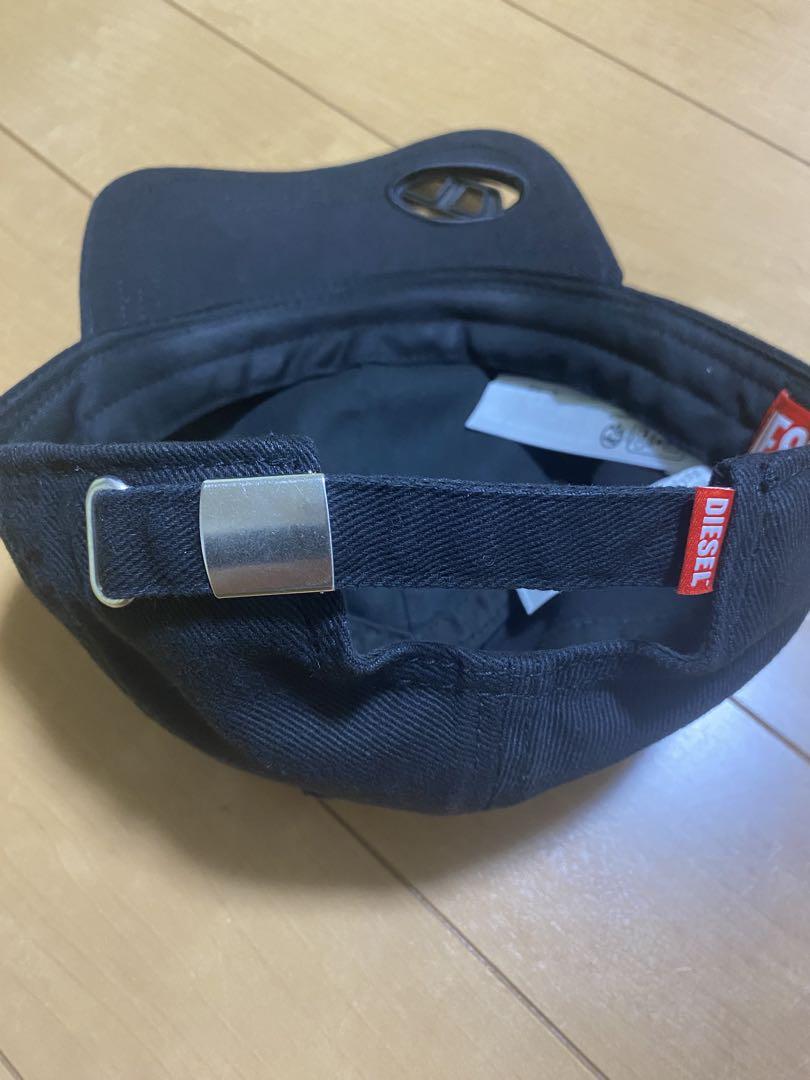 DIESEL 黒キャップ