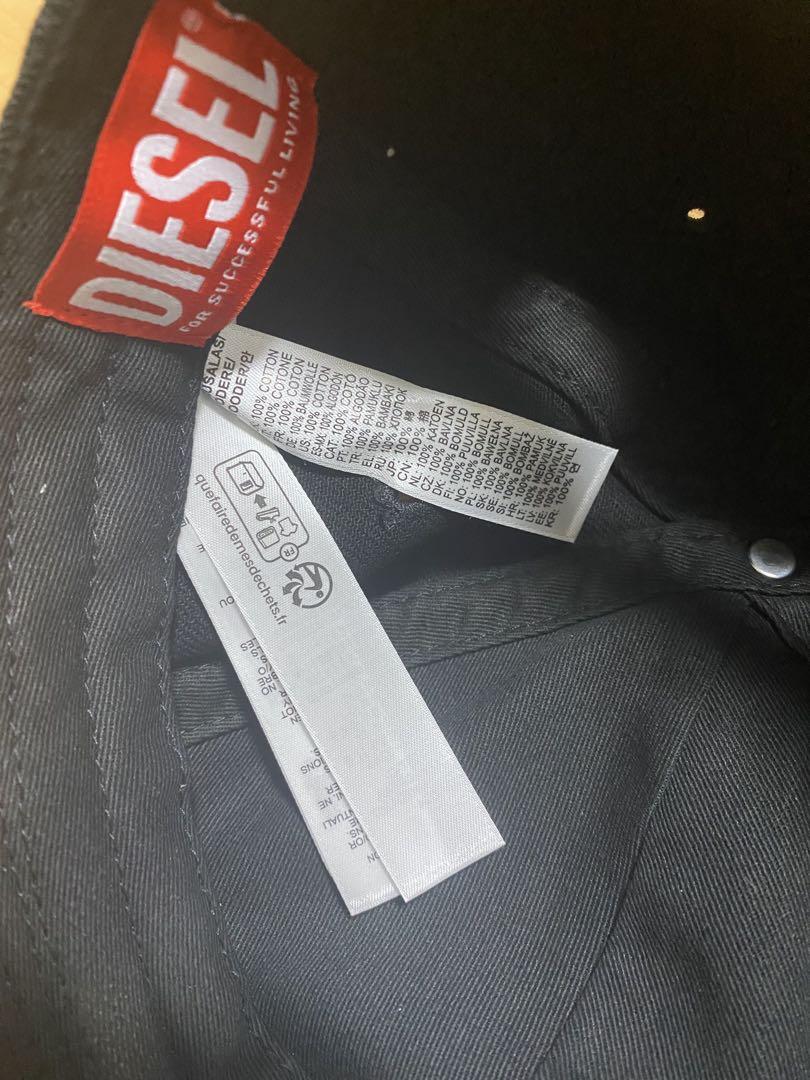 DIESEL 黒キャップ