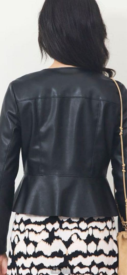 合皮ブルゾン　アーモワールカプリス