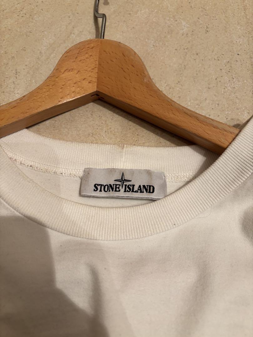 STONE ISLAND ストーンアイランド スウェット ホワイト XL