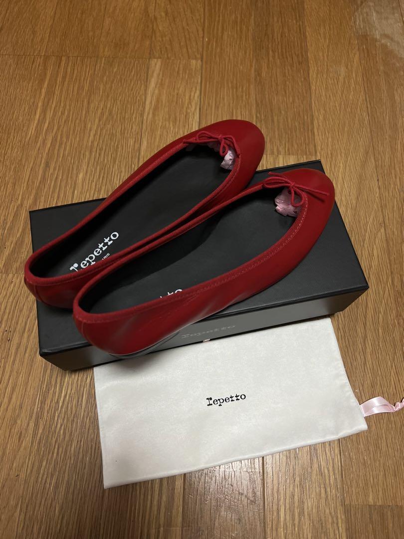 repetto バレーシューズ人気の赤！