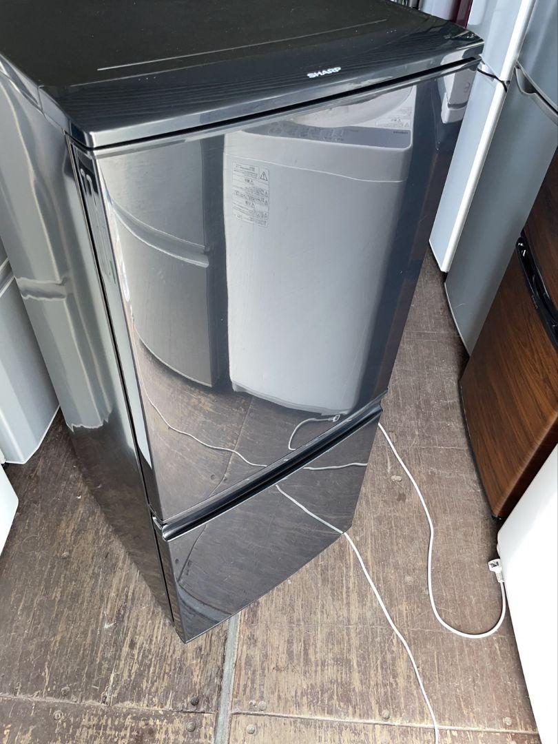最安値国産 2015年製 137L 冷蔵庫 SHARP ブラック fvs38-m22563564922
