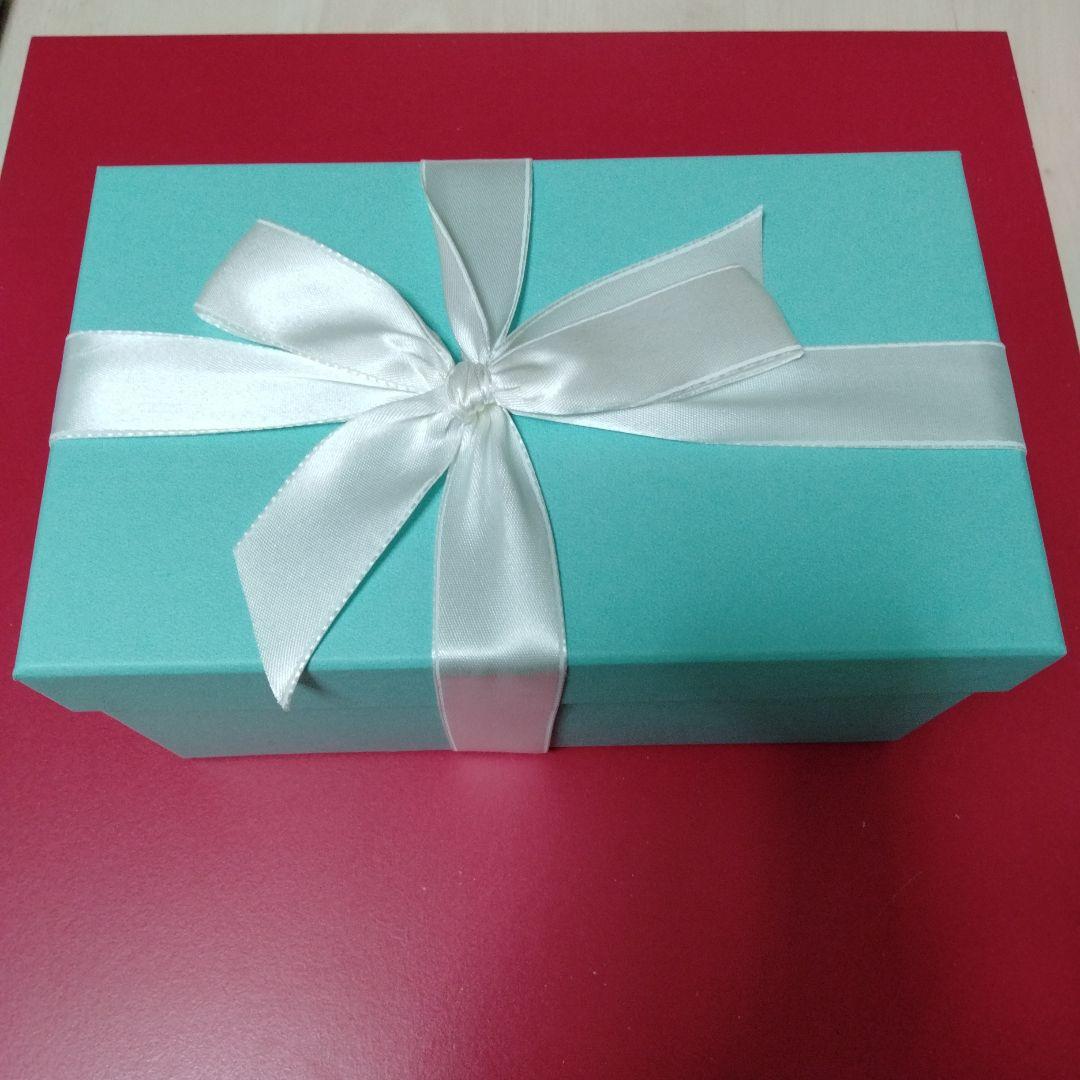 リボン付き ティファニー ペアグラス タンブラーTIFFANY