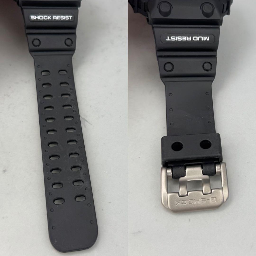 極美品 G-SHOCK GXW-56 電波ソーラー ブラック ゴールド液晶