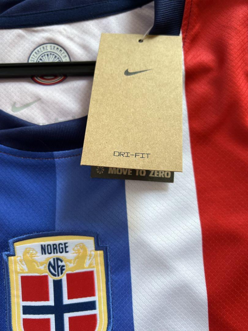 新品サッカーノルウェー代表ユニホーム24/25 ハーランド レプリカ