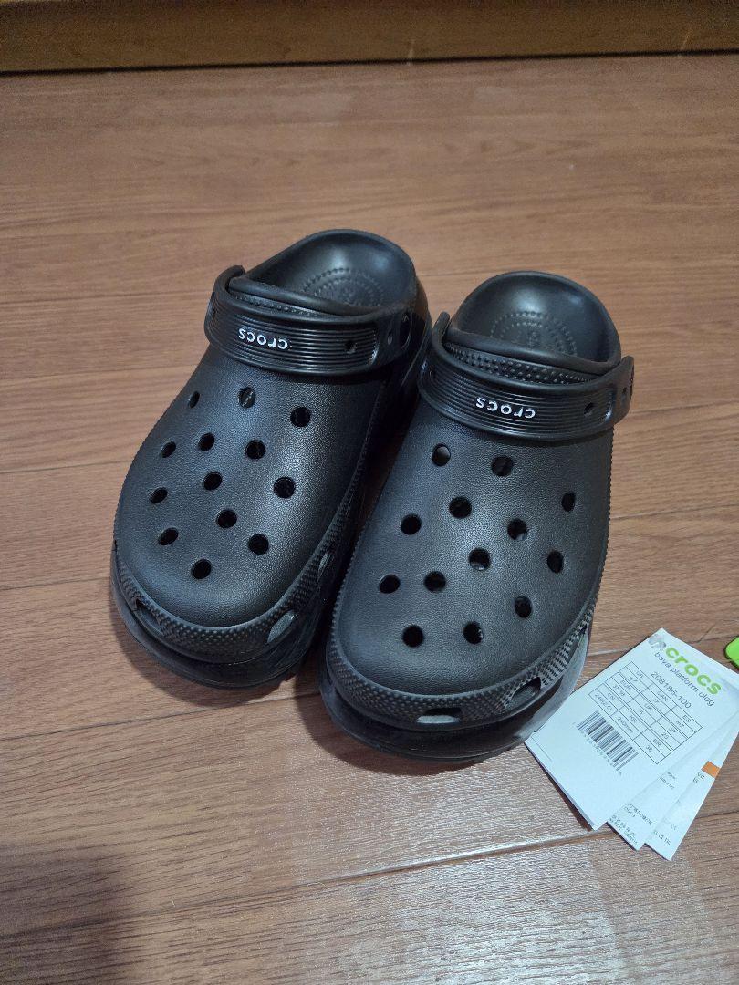 クロックス　Mega Crush Clog Black M5W7（23~24）