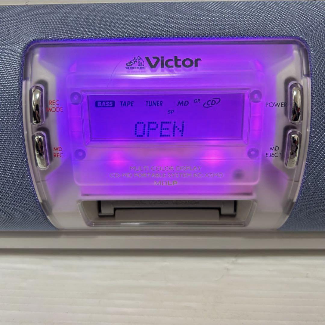 希少【完動品】Victor ビクター RC-X5MD CD MD カセット