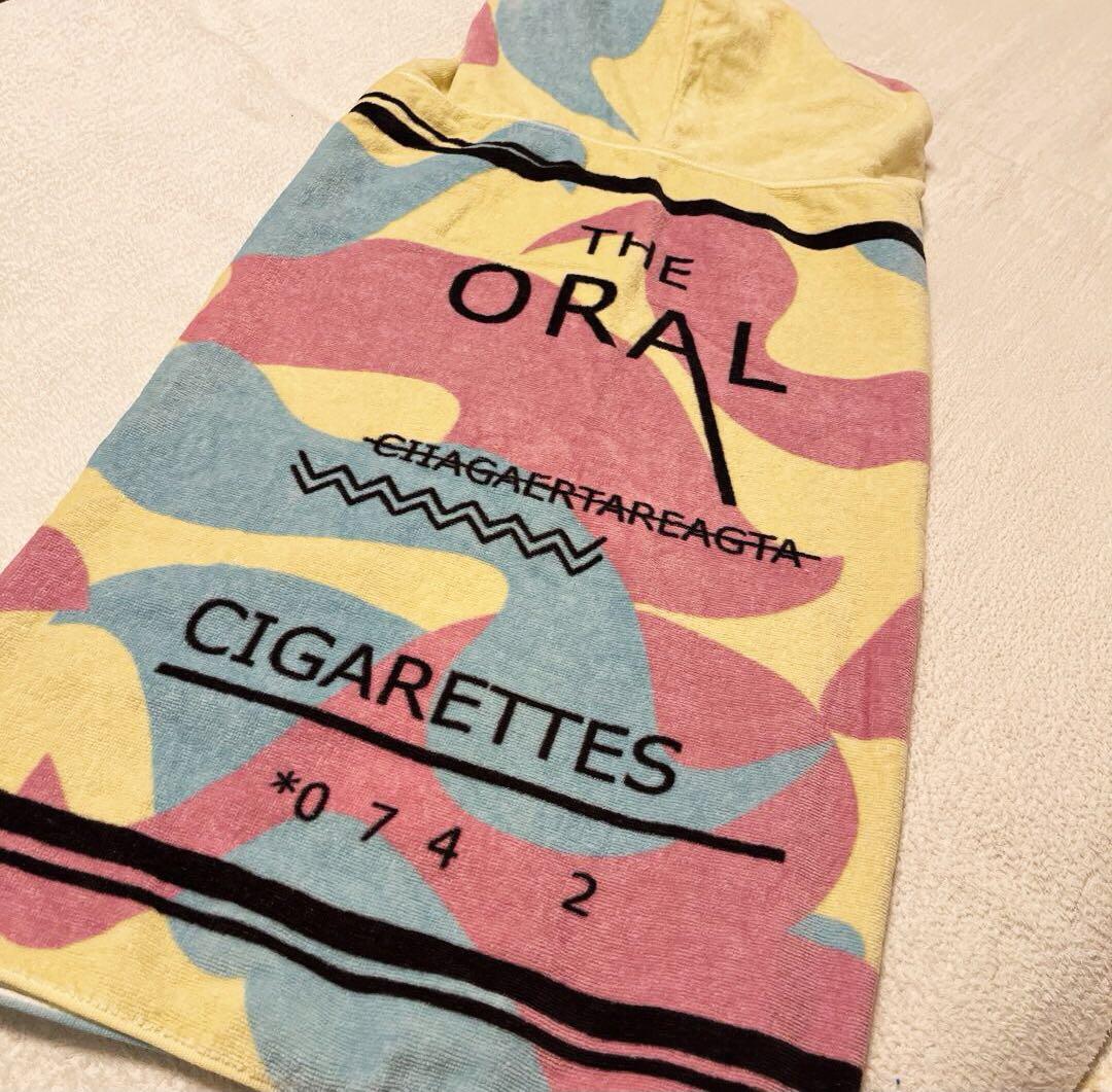 THE ORAL CIGARETTES オーラル タオル フーディータオル 商品詳細ページ | THE ORAL CIGARETTES OFFICIAL SHOP | アー写