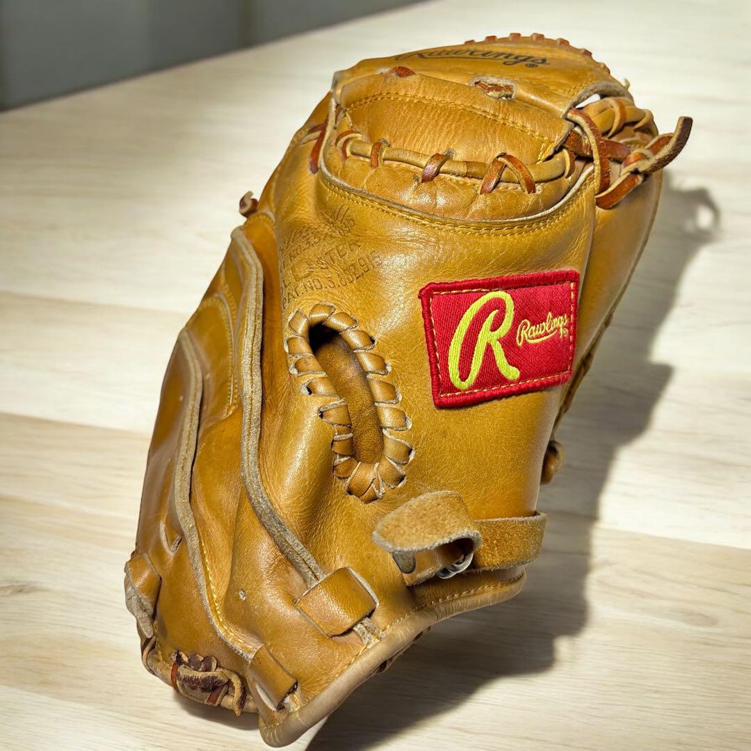 Rawlings キャッチャーミット 軟式野球 BU-8 高級レザー グローブ