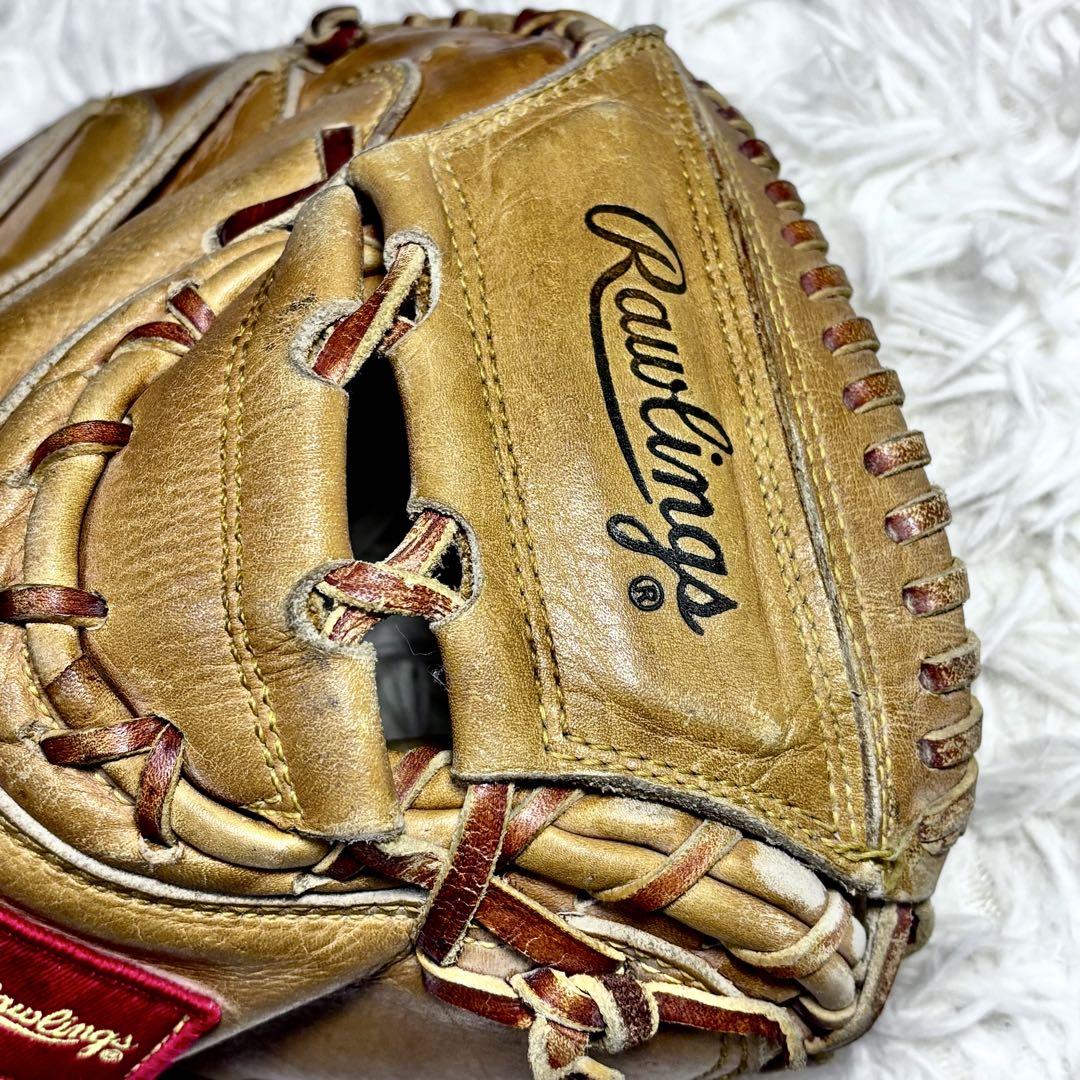 Rawlings キャッチャーミット 軟式野球 BU-8 高級レザー グローブ