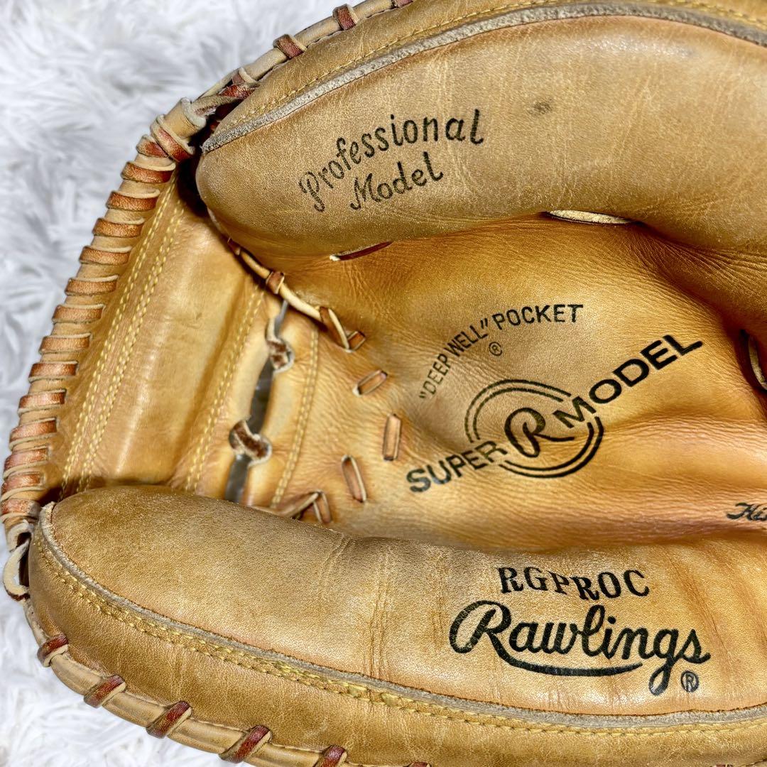 Rawlings キャッチャーミット 軟式野球 BU-8 高級レザー グローブ