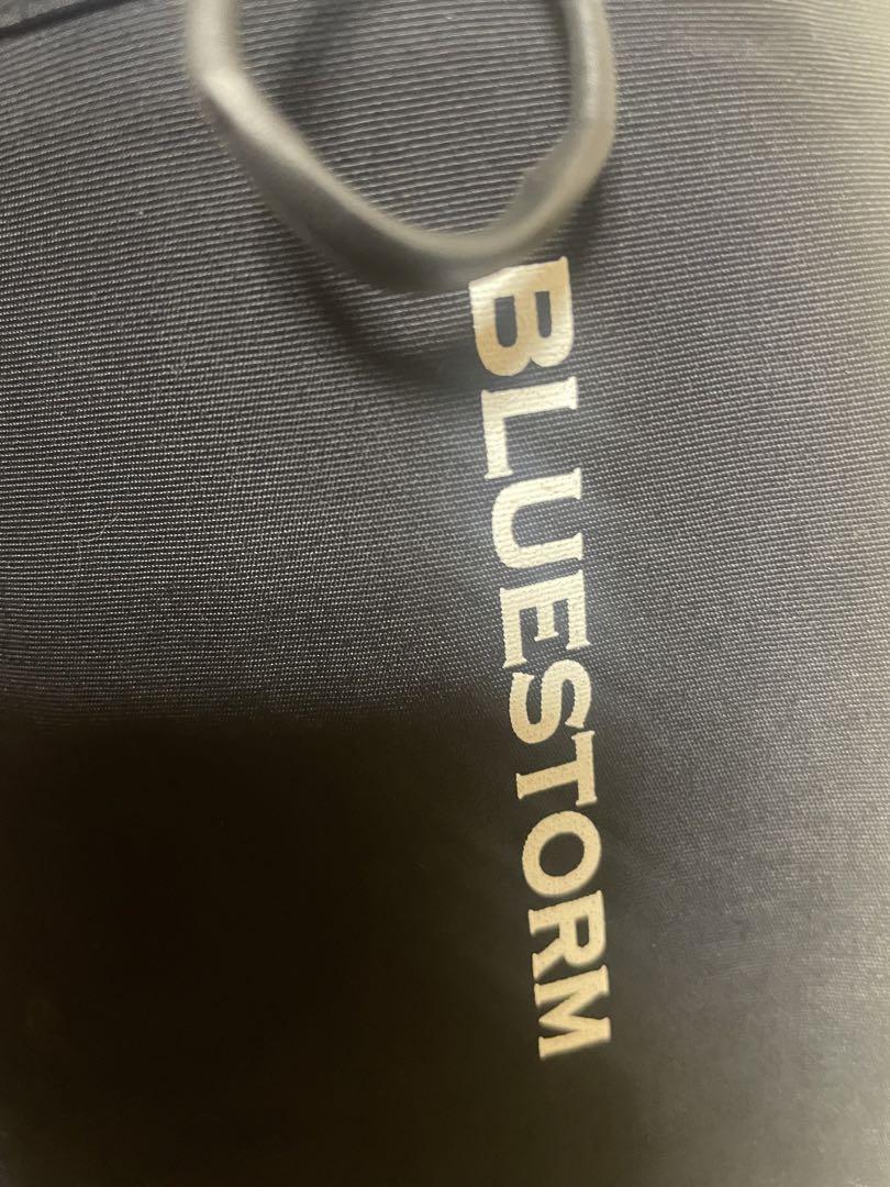 BLUESTORM レインウェア ブラック M～L ブルーストーム