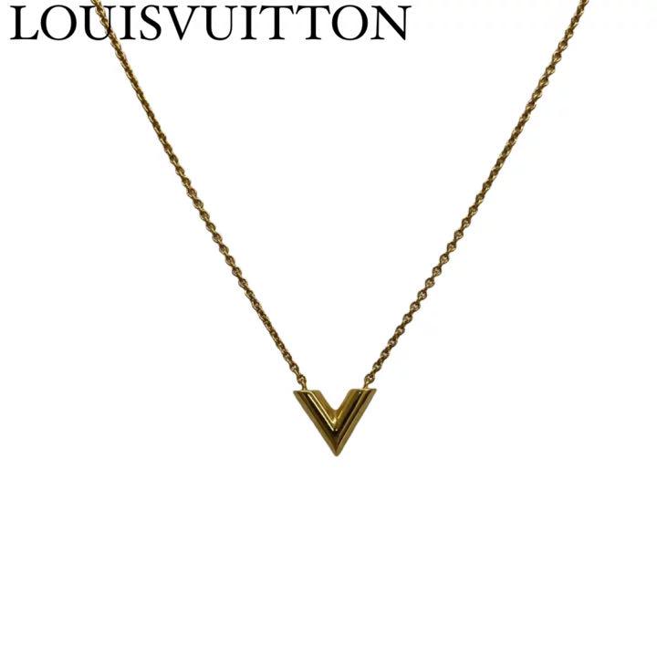 ✨極美品✨ ✨LOUISVUITTON✨ LV ネックレス ゴールド ✨極美品✨ ✨LOUISVUITTON✨ LV ネックレス ゴールド