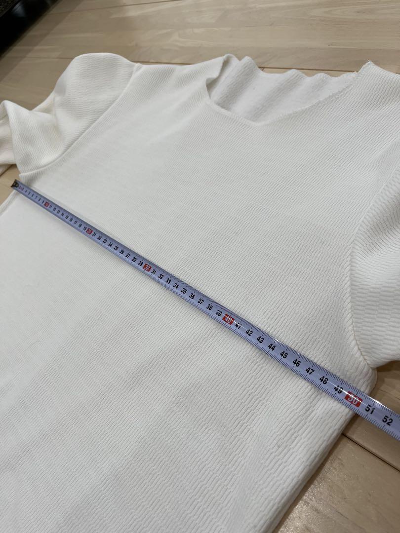 RESOUND CLOTHING ホワイト長袖カットソー