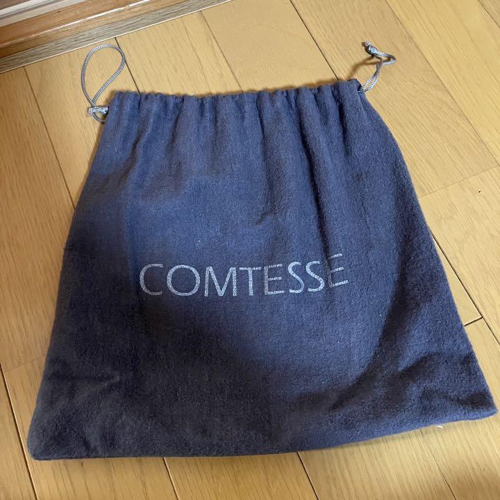 COMTESSE コンテス プリンセス ホースヘア ハンドバッグ ゴールド
