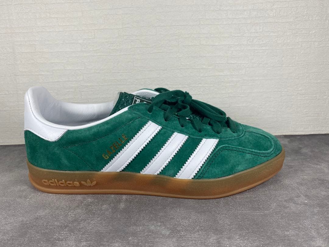 アディダス ガゼル インドア GAZELLE INDOOR ガム　グリーン