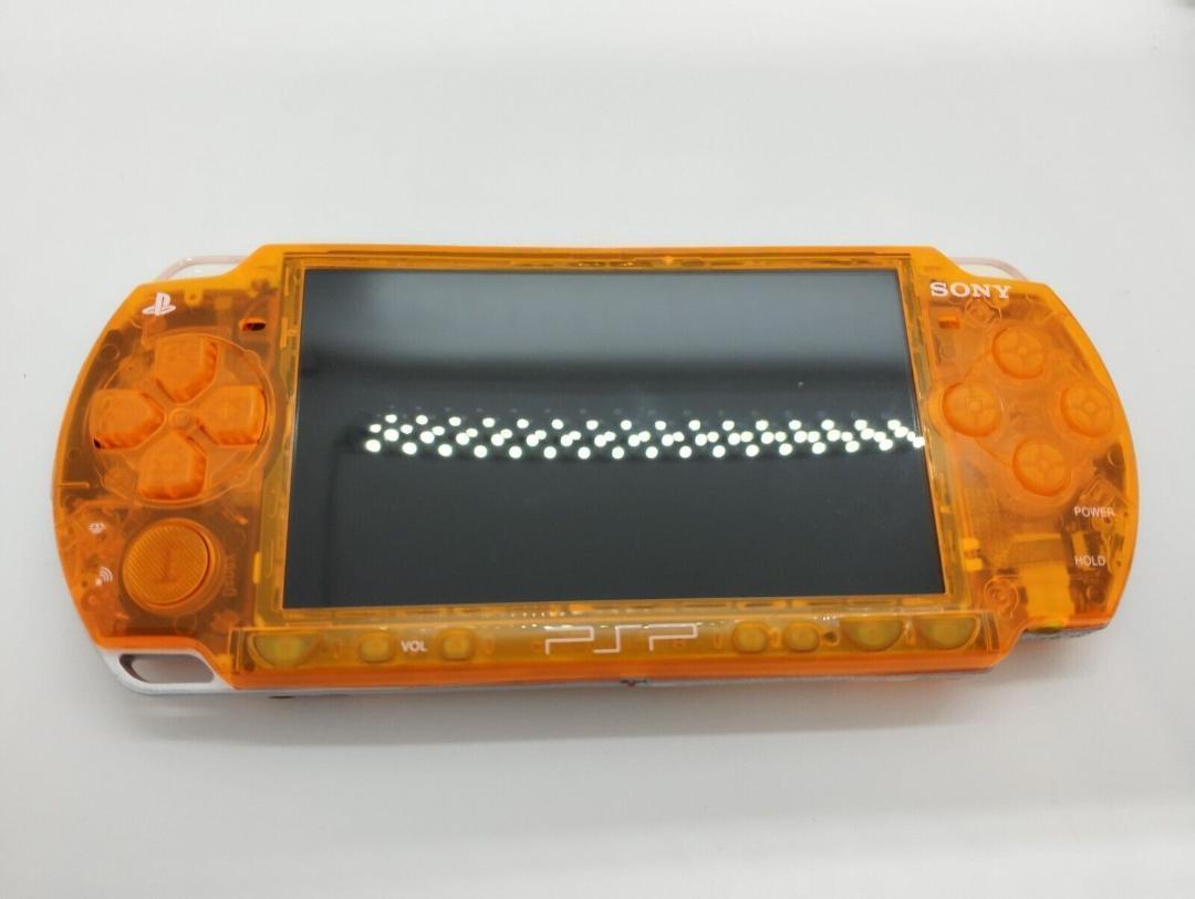 PSP 2000 すぐ遊べるセット【美品・カスタム】オレンジ - メルカリ