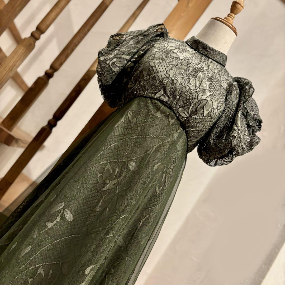 Dorry Doll ラッフルスリーブレイヤーパーティドレス  結婚式