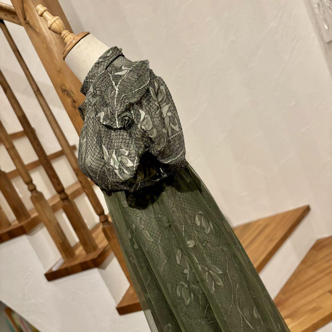 Dorry Doll ラッフルスリーブレイヤーパーティドレス  結婚式