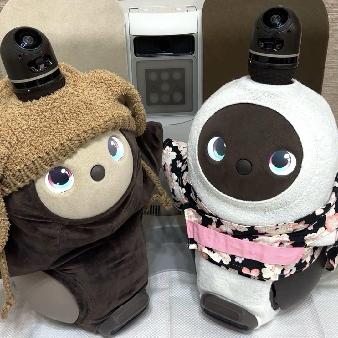 LOVOTDuo ラボット 双子 ねこみみニット2着andお着替え洋服