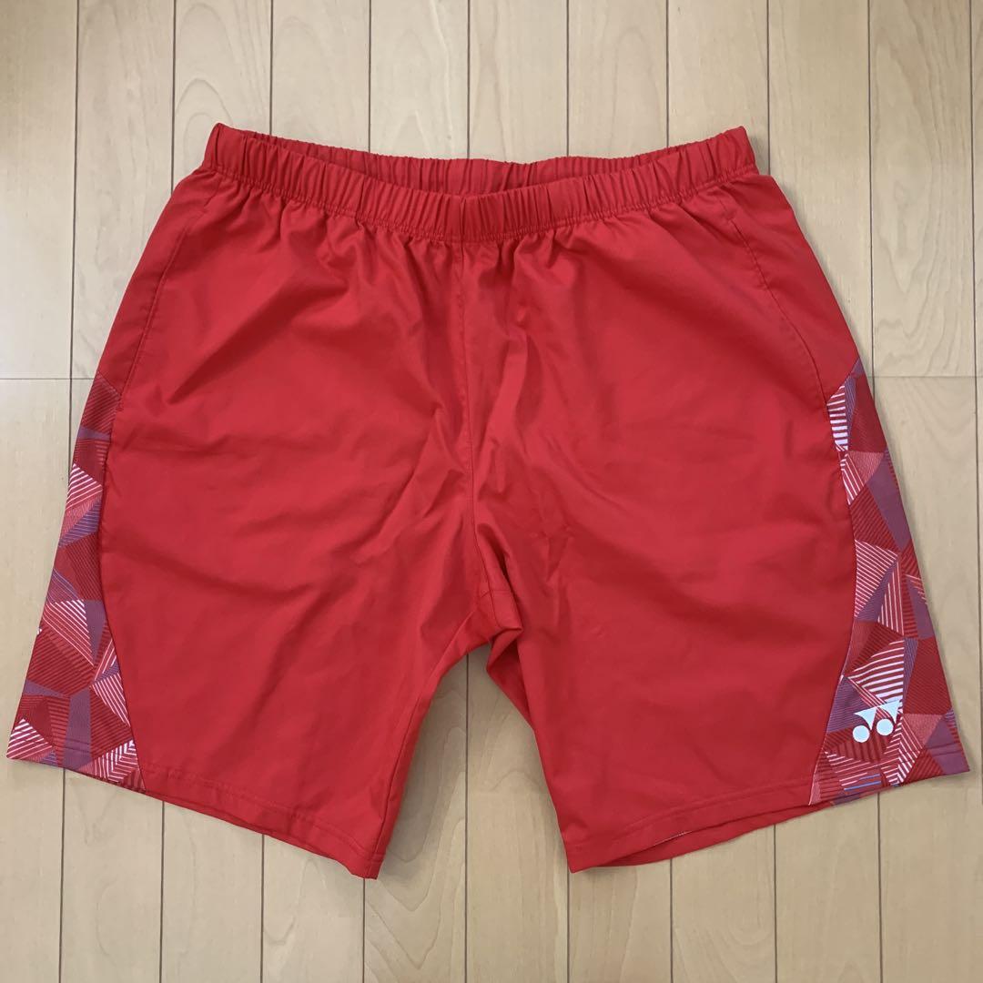 美品　ヨネックス　ゲームシャツ　上下セット　XO ハーフパンツ　ウエア　シャツ