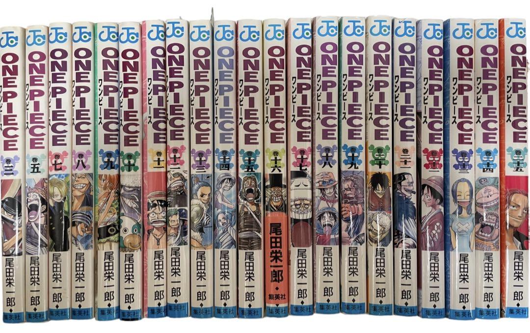 初版第1刷 　ワンピース　ONE PIECE 21冊セット 　尾田栄一郎