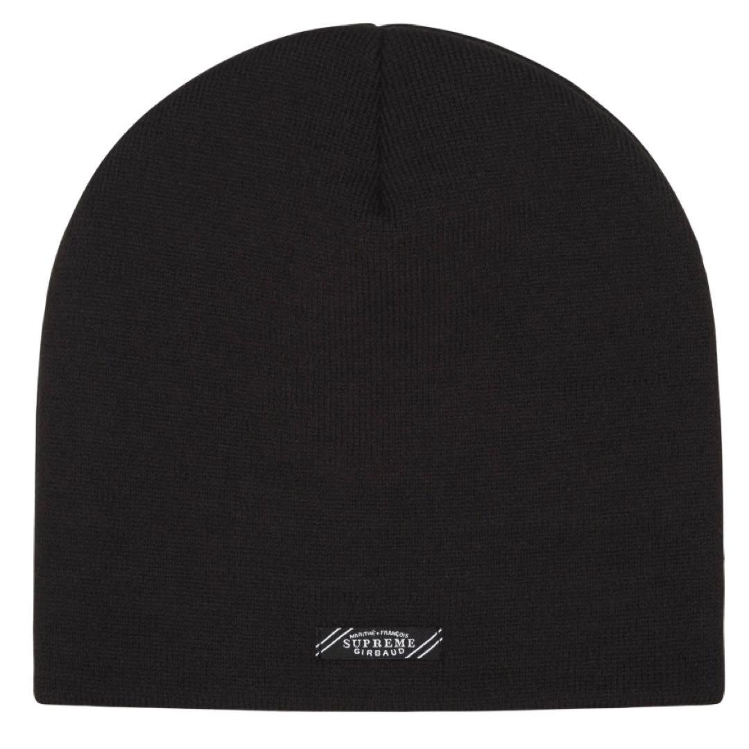 SUPREME ブラック ビーニー