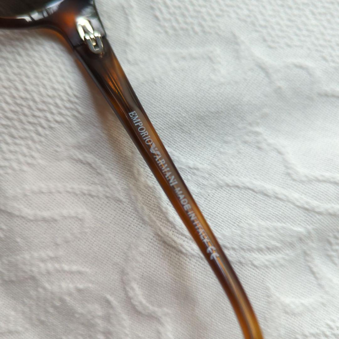 Emporio Armani アルマーニ　サングラス ブラウン ケース付き