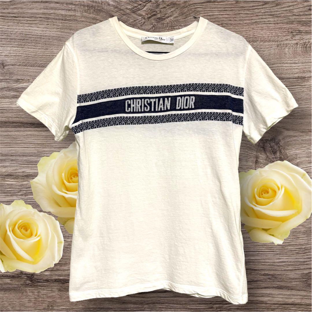 クリスチャンディオール 【人気商品】Tシャツ S ロゴ ホワイト