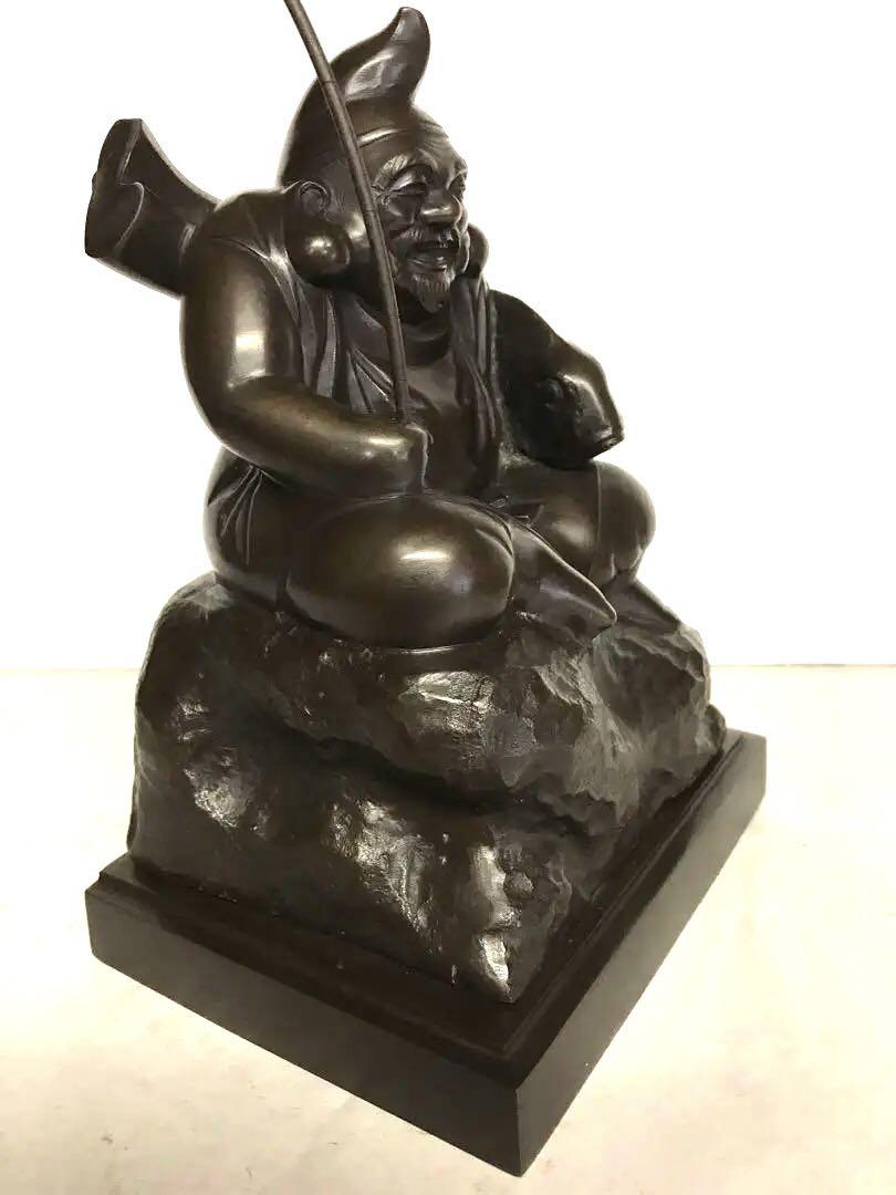 銅製恵比寿像