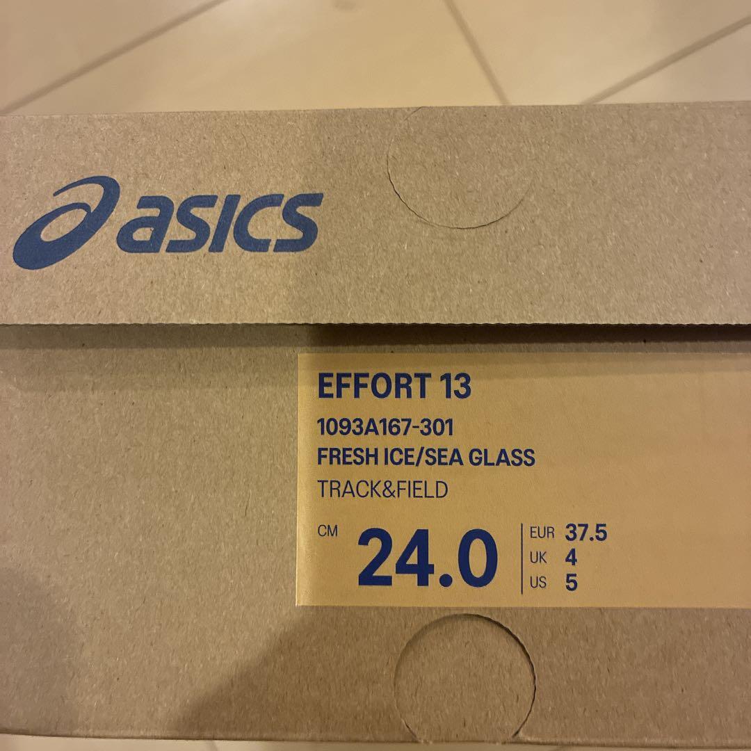 asics EFFORT 13 陸上競技用スパイク 24.0cm