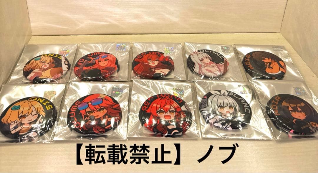 NIKKE LIVE SESSION 缶バッジ10種類コンプリートセット新品、♥