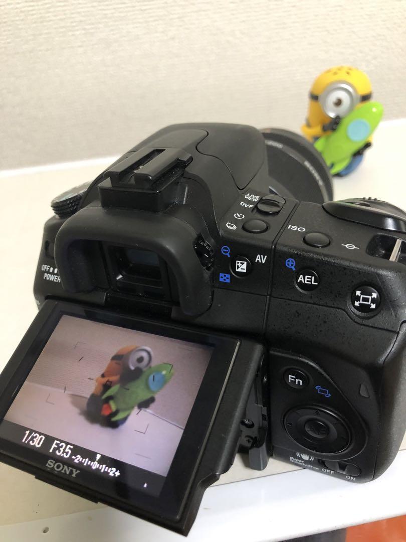 SONY α350 デジタル一眼レフカメラ 18-200mmレンズ付き