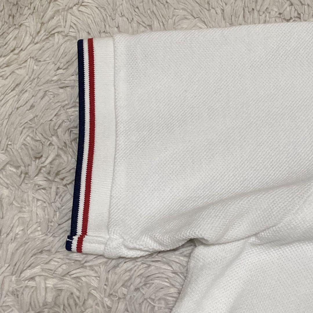 FRED PERRY フレッドペリー【XL】トリコロール 白 紺 赤 ポロシャツ