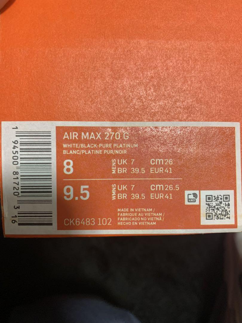 NIKE AIR MAX 270G ゴルフシューズ