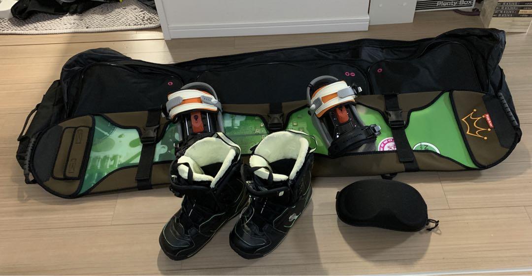 スノーボード　6点セット　Salomon サロモン