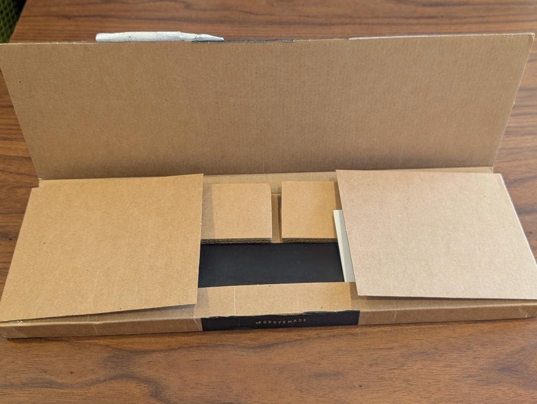 【新品】GROVEMADE キーボードリストレスト ブラック