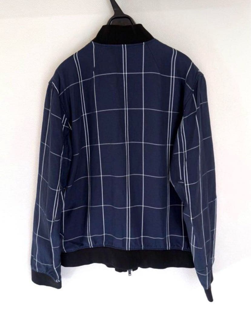 美品　Theory 現行タグ　ブルゾンジャケット　MA-1 ネイビー定価約5万円