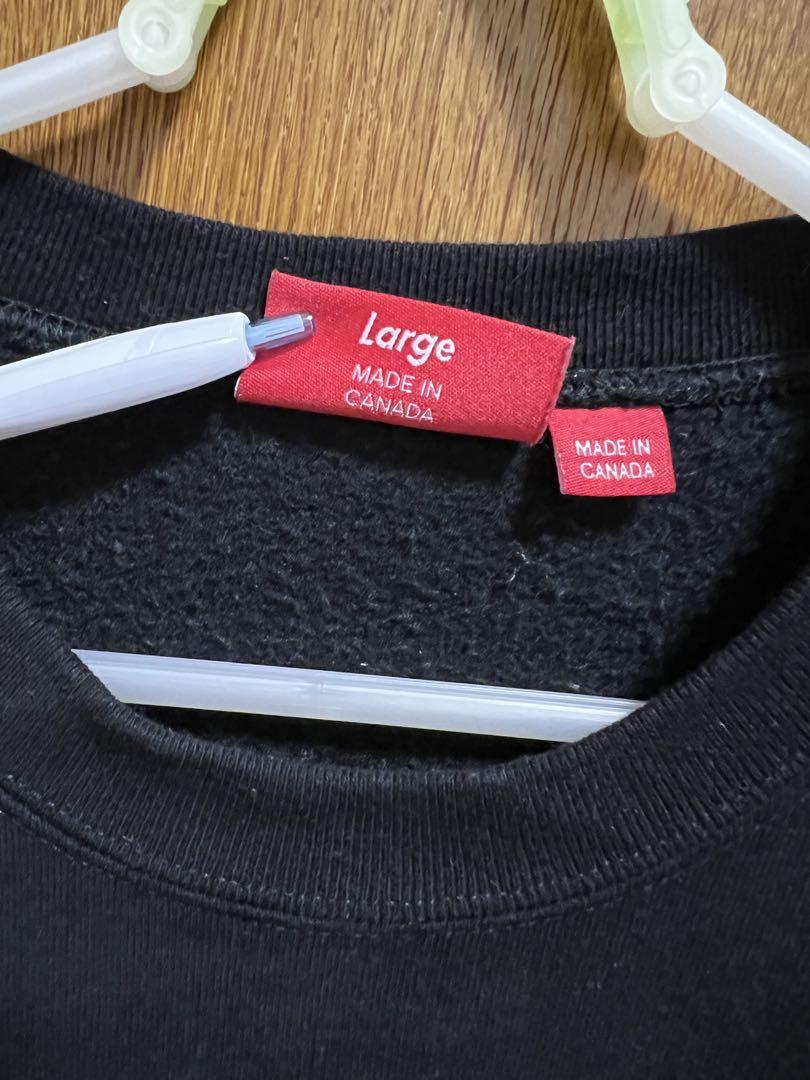 トップス Supreme box logo crew neck