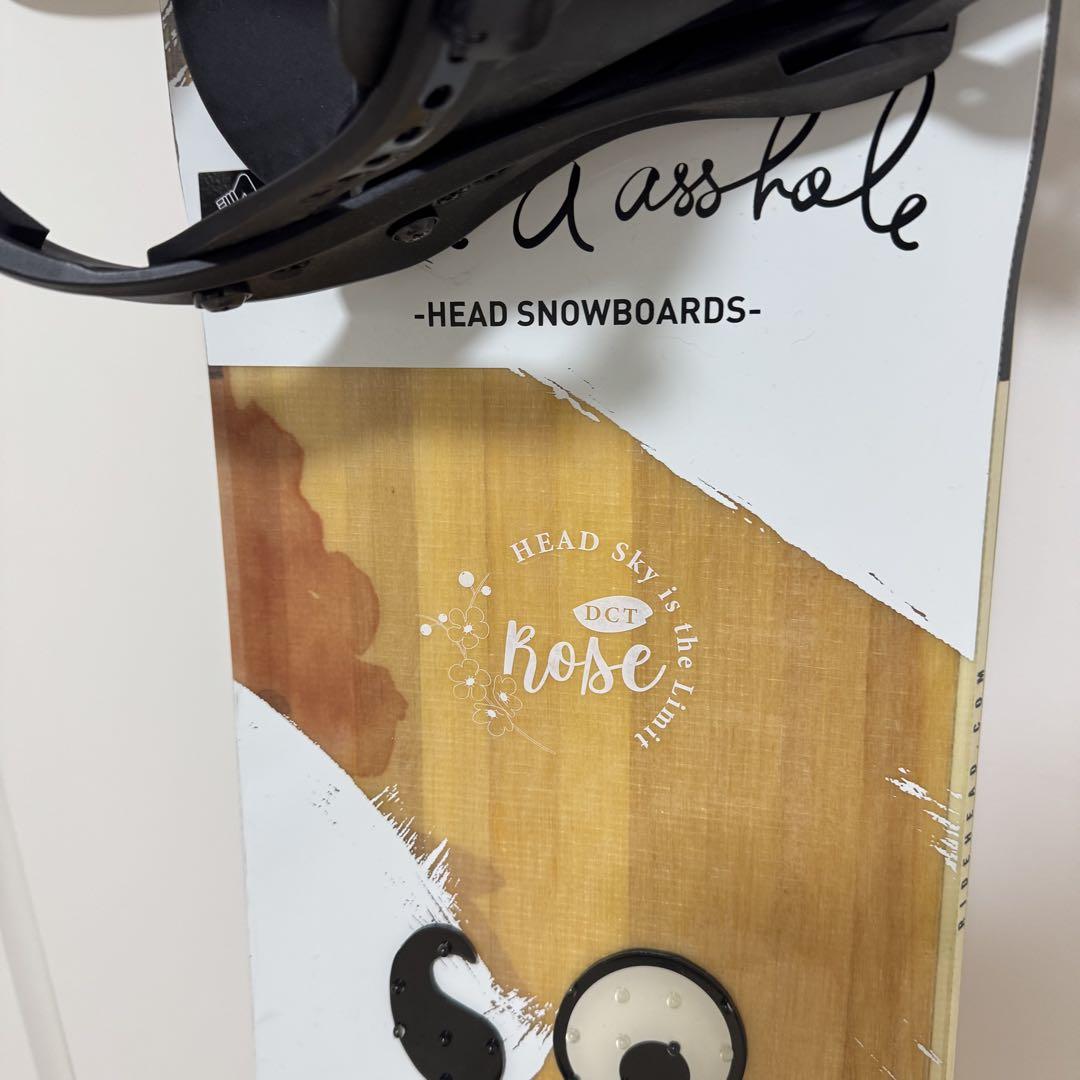 専用グラトリHEAD ROSE レディーススノーボード 142cm FLUX