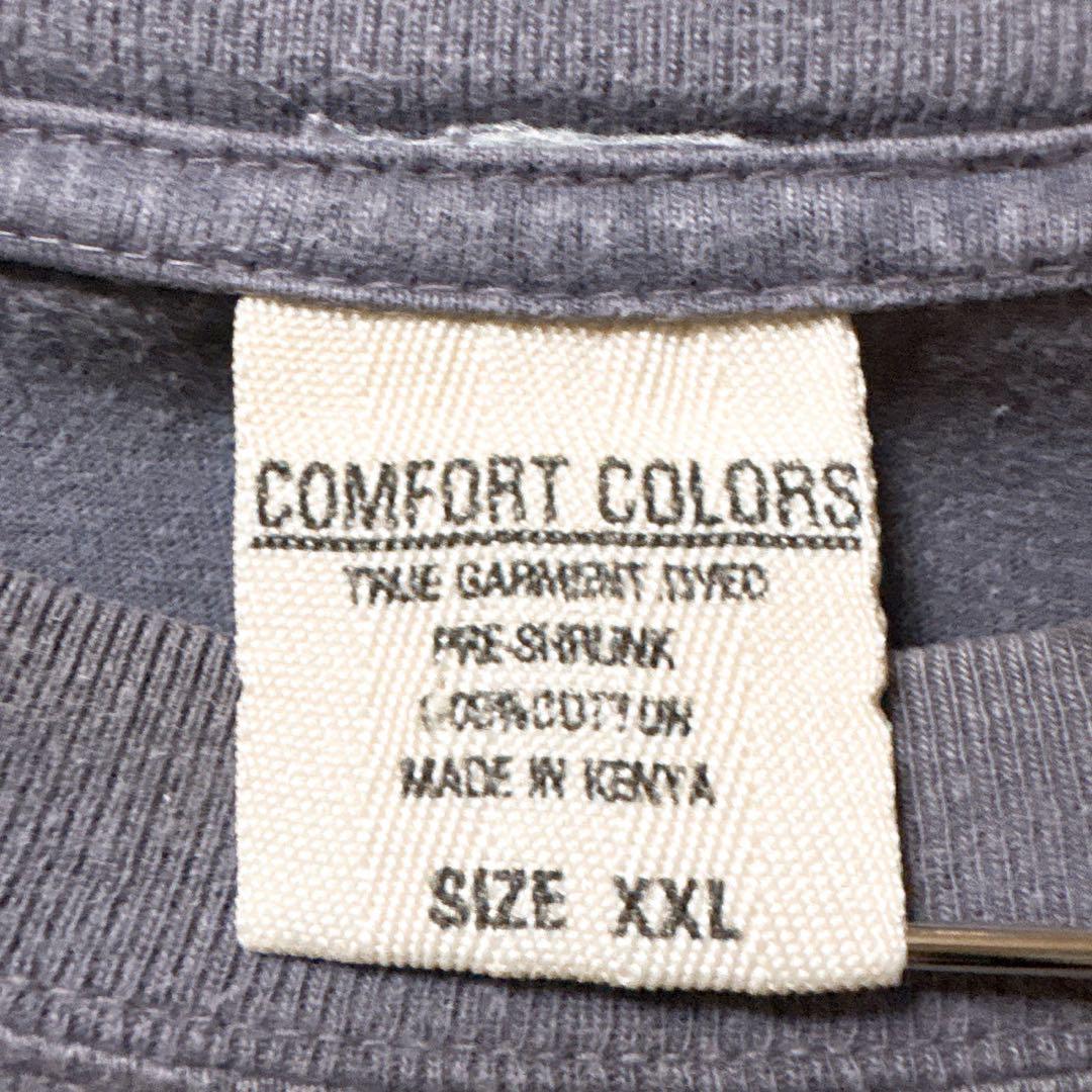 ☆シングルステッチ☆ COMFORT COLORS☆フィッシング☆オーバーサイズ