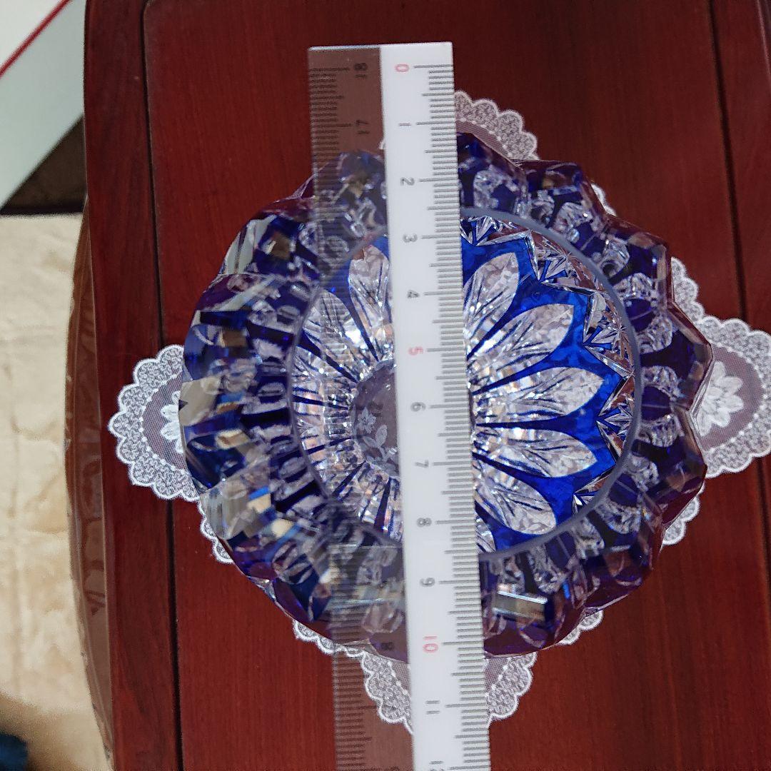花瓶  切り子