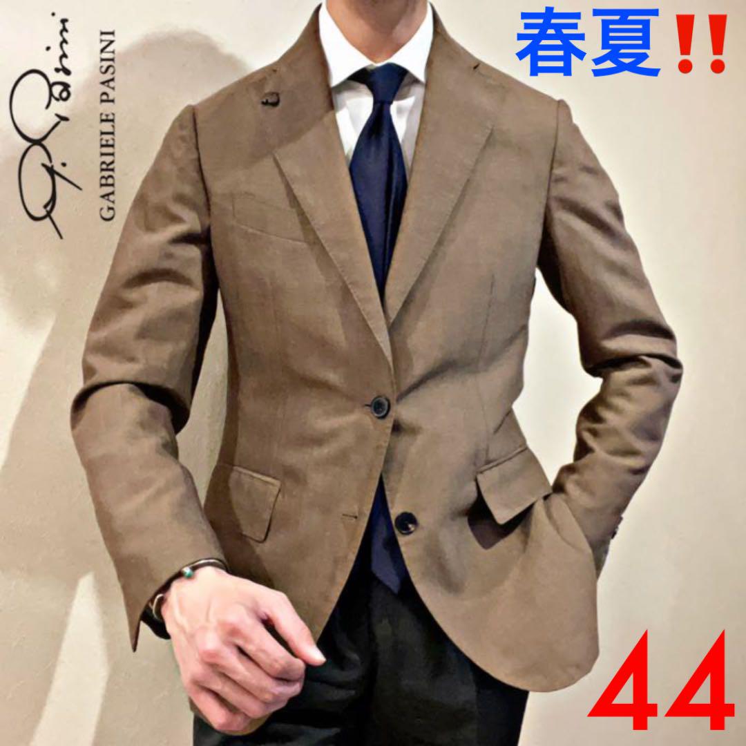 ガブリエレパジーニ 44 春夏 リネン混 ゴールドブラウン ジャケット/アウター ジローラモ LEONメンズ ジローラモ LEON 【2022大人気公式店舗】!! ガブリエレパジーニ 44 春夏 リネン混 ゴールドブラウン ジャケット/アウター ジローラモ LEONメンズ ジローラモ LEON 【2022大人気公式店舗】!!