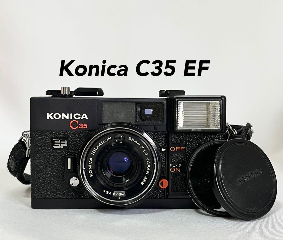 【完動品】Konica C35 EF フィルムカメラ 動作確認済み 完動品】Konica C35 EF フィルムカメラ 動作確認済み - メルカリ
