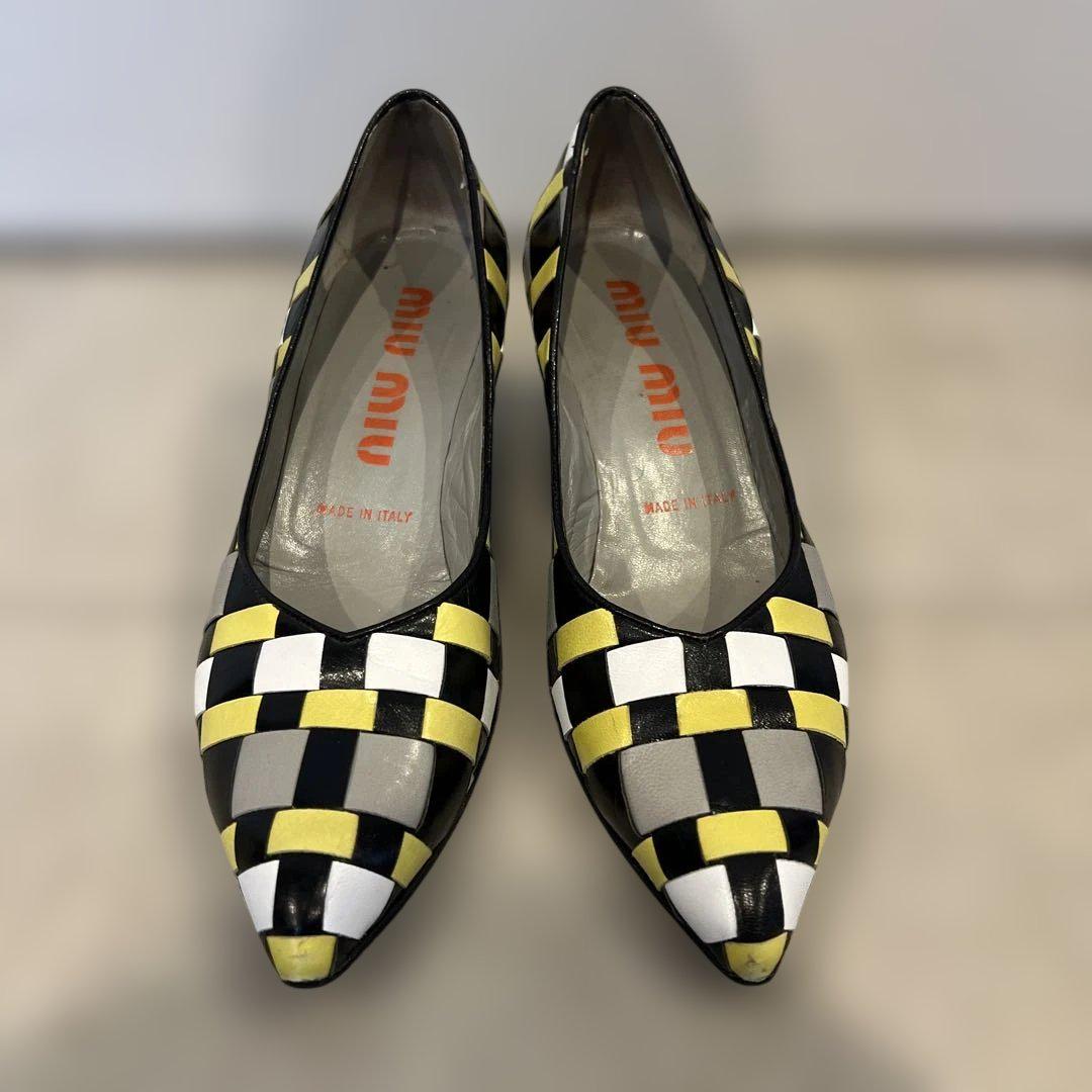 MIU MIU パンプス　ゴム貼り済み