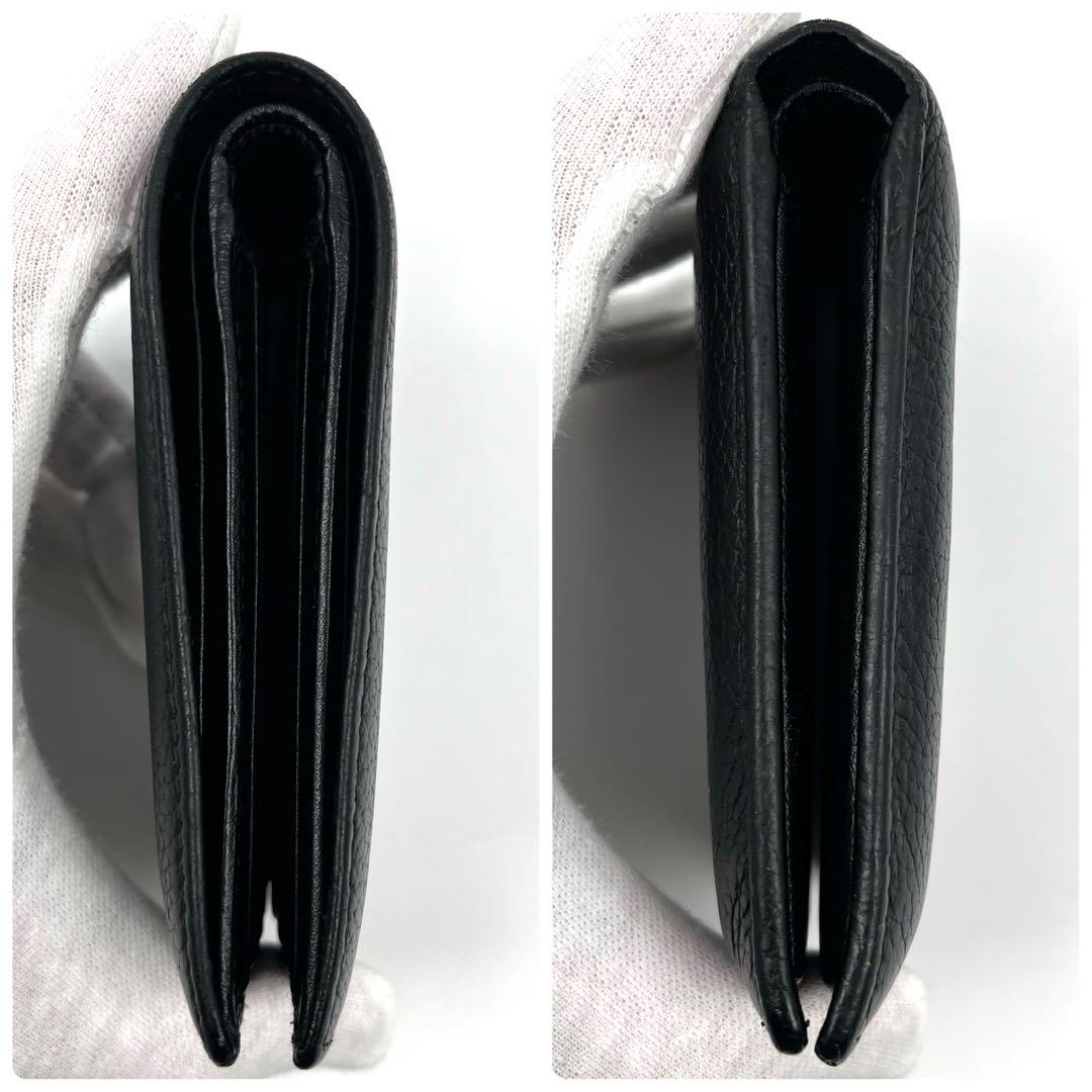 ✨美品✨　BVLGARI OCTO オクト 二つ折り財布 コンパクト　ロゴ金具