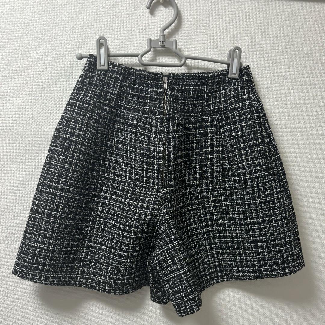 パンツ emiriawiz Classical tweed tuck pants