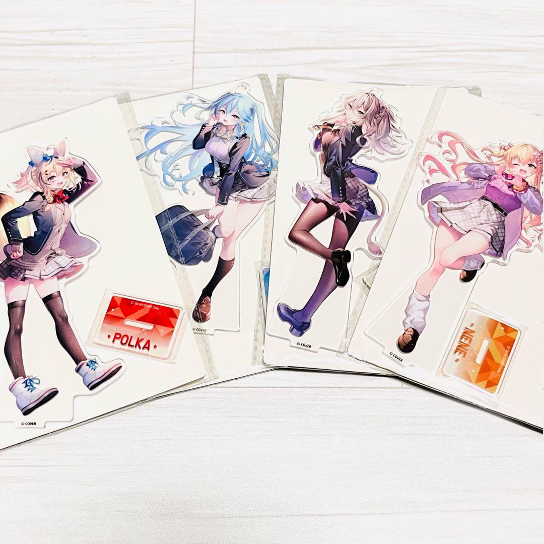 GIGO×hololive 放課後のねぽらぼ ビッグアクリルスタンド 全4種