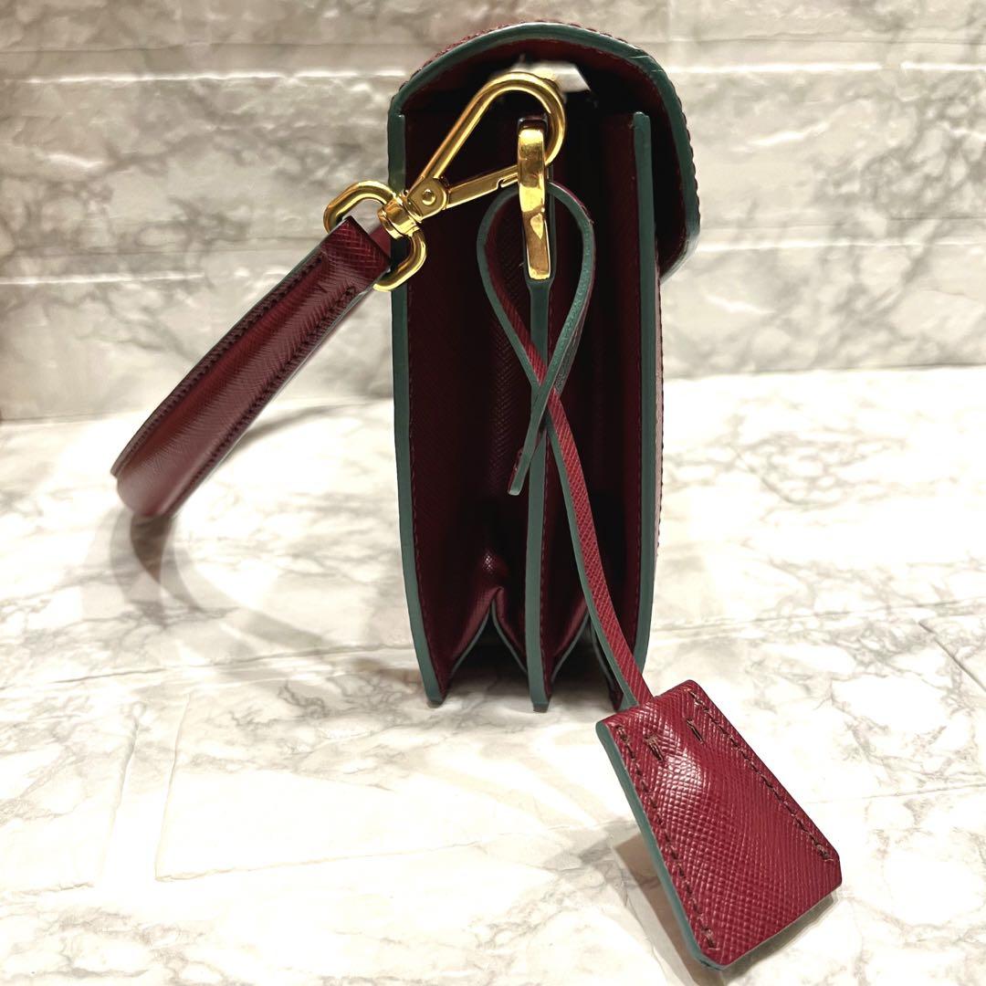 ⭐︎美品⭐︎ PRADA カナパ ショルダーバッグ ギンガムチェック