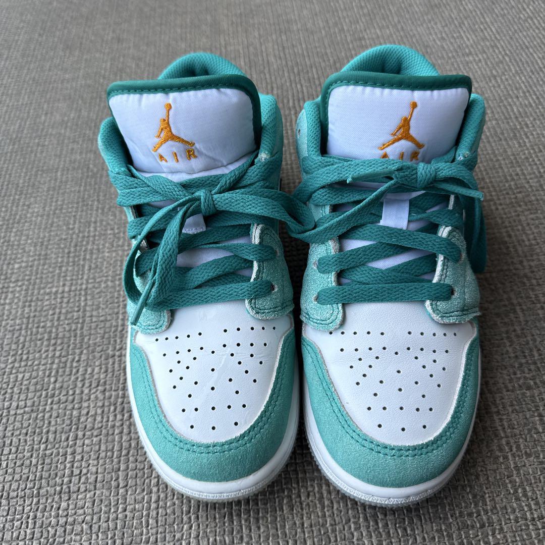 Jordan スニーカー ターコイズ/ホワイト 22.5cm